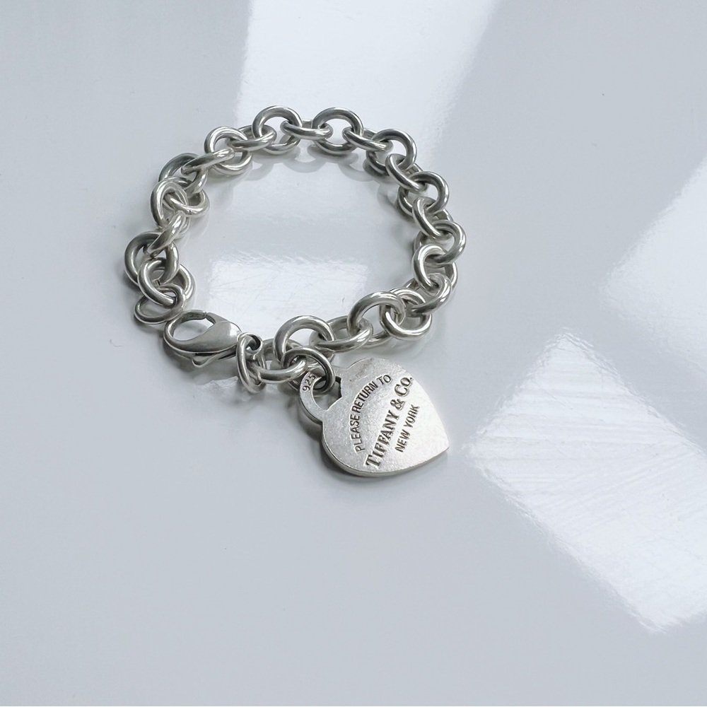 Tiffany & Co. Return to Tiffany chain silver bracelet authentic